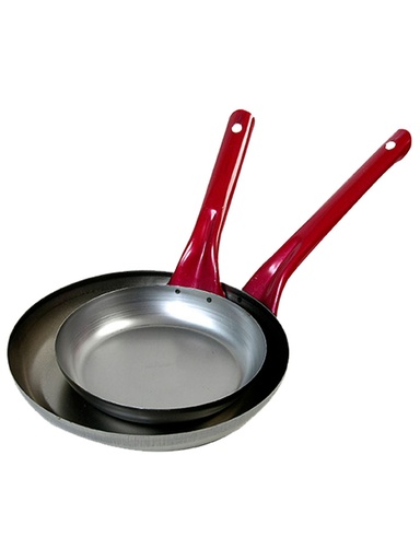 [LOZ026] SARTEN MANGO TUBULAR CHAPA 20CM DIAMETRO